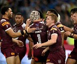 As it happened: Maroons survive stunning Blues comeback to level series