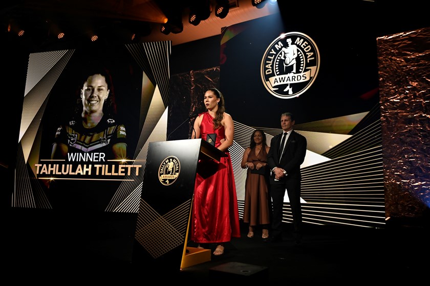 Tahlulah Tillett was awarded the Veronica White Medal in 2023.