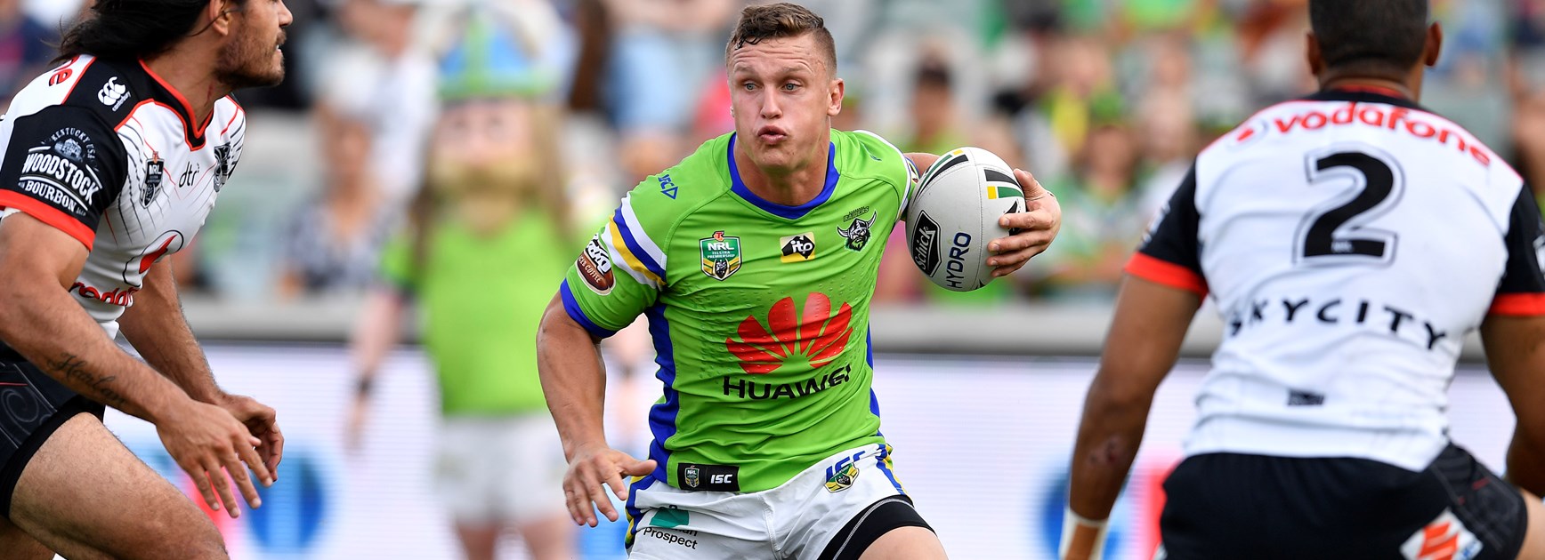 Canberra Raiders fullback Jack Wighton.