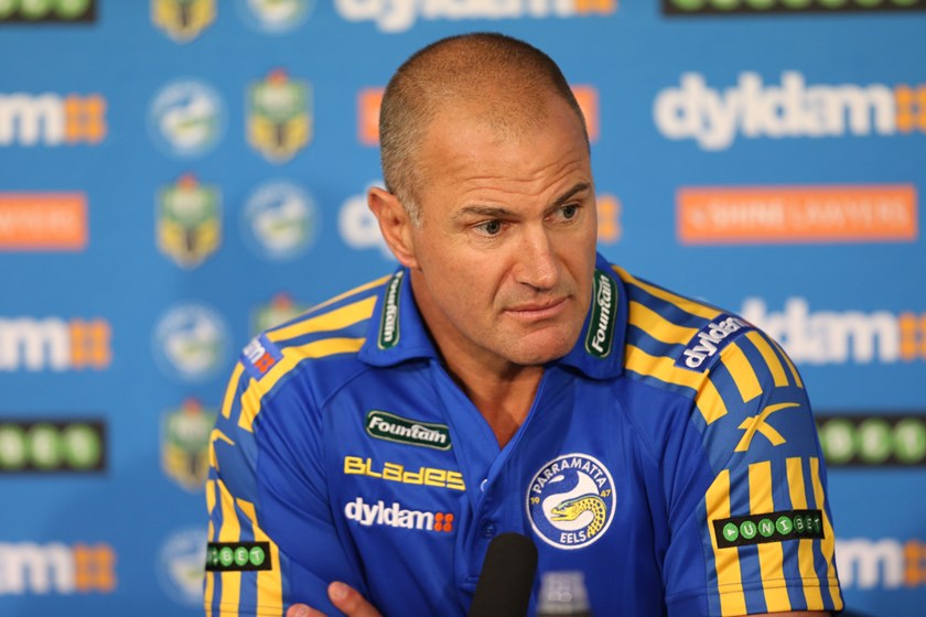 Eels coach Brad Arthur