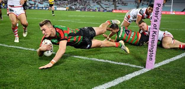 Rabbitohs steal last-second win over brave Dragons