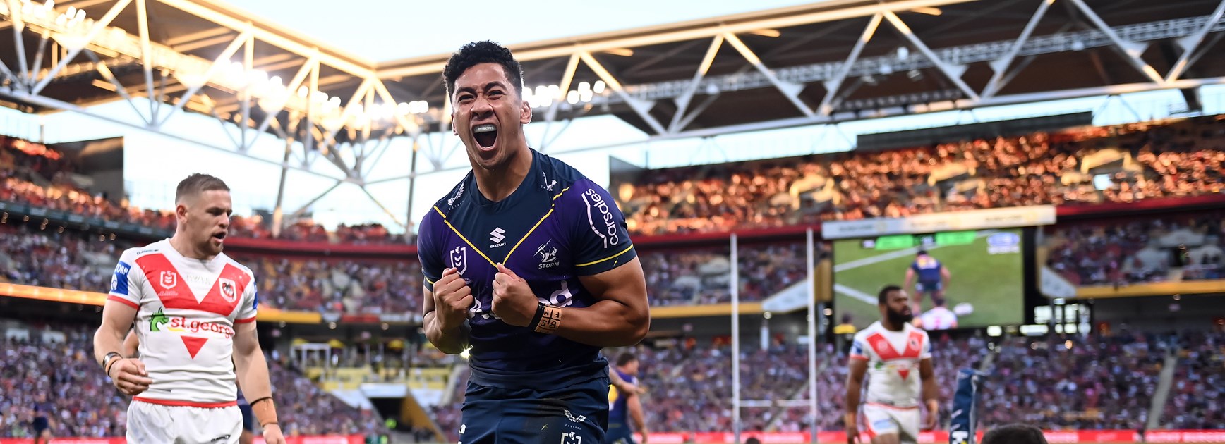 Dean Ieremia was the fourth Victorian to debut for the Storm 