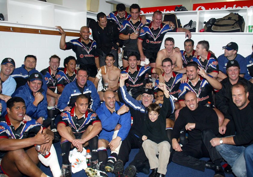 The 2002 Warriors made the grand final for the first time in the club's history