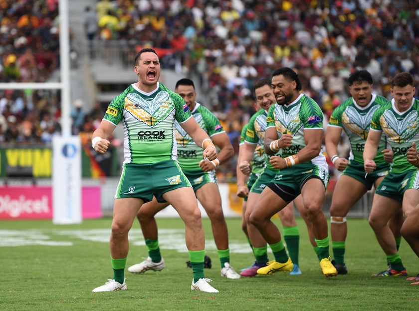 Cook Islands captain Brad Takairangi is among the former Roosters players to represent the Pacific nation.