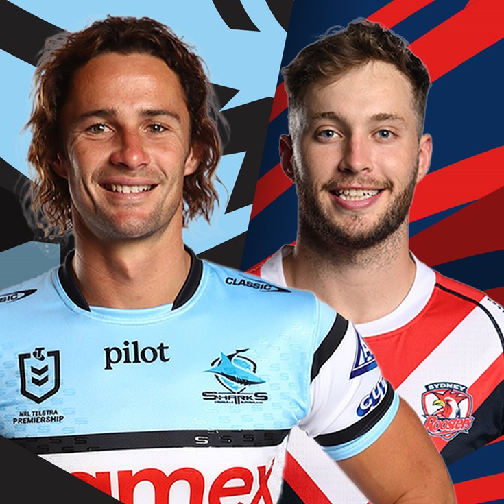 Sharks v Roosters: Vea'ila to debut; Veteran playmaker returns